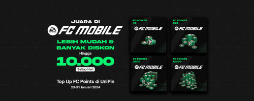 Jadi Juara di EA FC Mobile Lebih Mudah & Banyak Diskon Top Up FC Points di UniPin